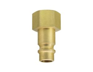 Króciec szybkozłącza Ludecke DN7,2 typ 26, G 1/4 GW, wtyk szybkozłącza, mosiądz