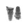 Gniazdo przenośne 10/16A z/u 230V UNI-SCHUKO IP44 czarne GN-60H