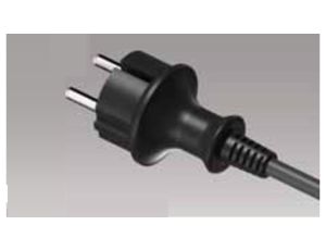 Przewód przyłączeniowy z wtyczką PP-40H b/u 3m H07RN-F 2x1,5 IP44