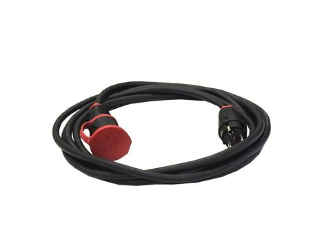 Przedłużacz budowlany elCORD 16A 230V IP44 10m H07RN-F 3G1,5 z wtyczką uni-schuko i gniazdem z zatyczką 30125100