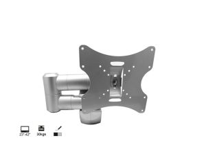 Uchwyt do telewizora lub monitora 23-42 30 kg uniwersalny srebrny max VESA 200x200 Maclean MC-503AS