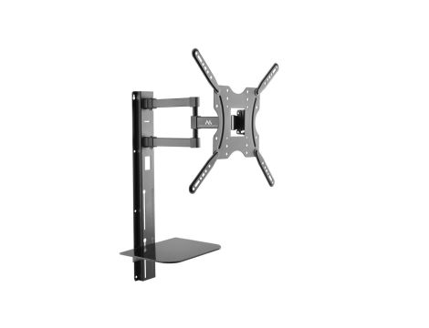 Uchwyt do telewizora 32-55 z półką na DVD 30kg VESA 400x400 Maclean MC-772
