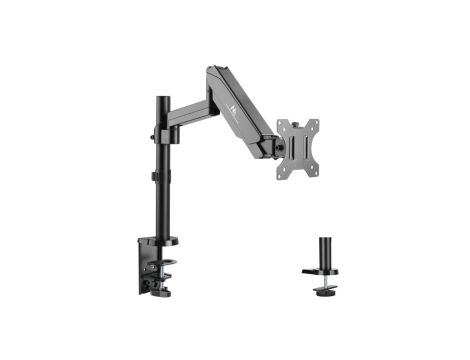 Uchwyt do monitora ze sprężyną gazową podwójne ramię 17-32 8kg Maclean MC-775