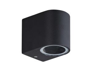 Oprawa elewacyjna WALLY-1-O-B 1xgu10 ip44 czarna