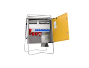 Rozdz. budowlana elBOX-XL Z63-012209 zaciski 5x50 mm2, gn: 9xGK 230V 16A 2xCEE 16A 2xCEE 32A 1xCEE 63A 2xRCCB licznik 76427110