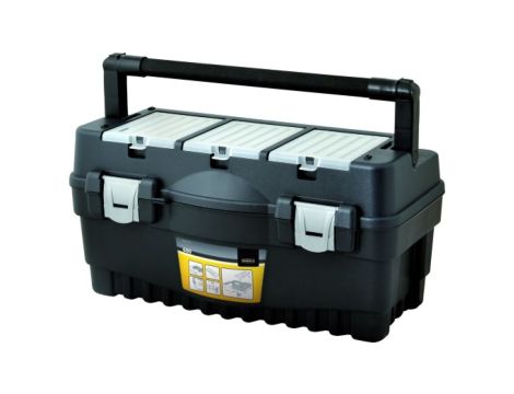 Skrzynka narzędziowa z organizerami 595x289x328 MN-03-137