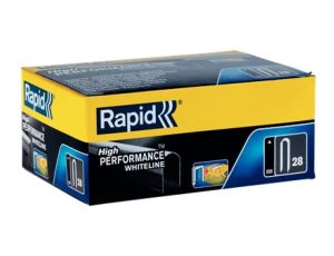 Zszywki do przewodów Nr.28/10 DP białe /5000szt./