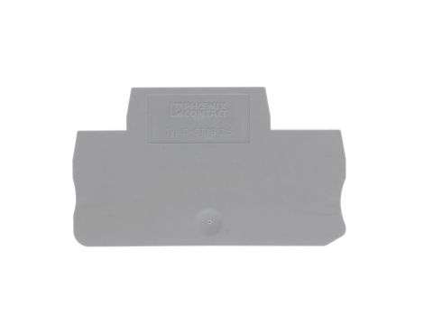 Pokrywa zamykająca 67,5x2,2x47,5 mm szara D-STTB 2,5 3030459