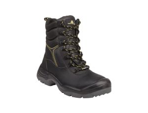 Buty robocze ze skórzany krupon barwiony gładki amagnetyczne S3 SRC kolor czarny rozmiar 43 CALYPS3NO43