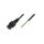 Kabel zasilający do zarobienia 3x1 OPEN/IEC C13 prosty M/Ż czarny IEC-PC1025 /2m/