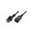 Kabel zasilający serwerowy 3x1,5 IEC C20 prosty/IEC C19 prosty M/Ż czarny IEC-PC1285 /2m/