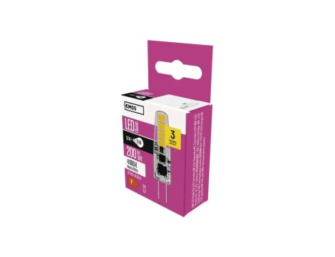 Żarówka LED Classic JC G4 1,9W (21W) 200lm neutralna biel ZQ8621