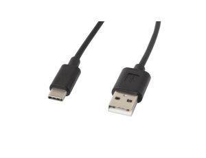 Przewód połączeniowy USB 2.0 HighSpeed 1,8m USB-C - USB A CA-USBO-10CC-0018-BK