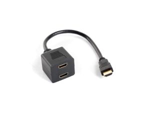 Rozdzielacz/Splitter HDMI 1/2-portowy AD-0019-BK