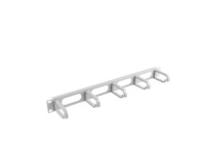Organizer kabli 19 1U z 5 uchwytami - typ B szary AK-1205-S