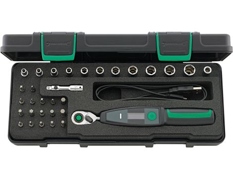 STAHLWILLE - SENSOTORK® 701/32/1 Zestaw narzędzi dynamometrycznych z SENSOTORK  Model 701/32/1 32 szt. - 96090005