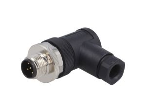 Złącze okrągłe M12 męskie kątowe nieekranowane 5-PIN 60V PG7 T4113401051-000
