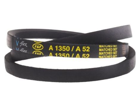 Pas napędowy, profil A, materiał: PET, guma, 13mm x 8mm x 1.32m, RS PRO