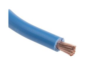 Jednożyłowy kabel sterowniczy CSA 6 mm, Maximum of +70 C 600 V Niebieski, RS PRO