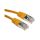 Kabel kategorii 6, Żółty, Wtyk RJ45/męski RJ45dł.: 3m, mat. koszulki: PVC