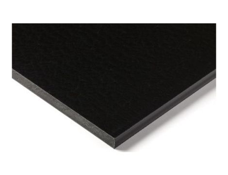 Arkusz tworzywa sztucznego Czarny, 500mm x 300mm x 12mm