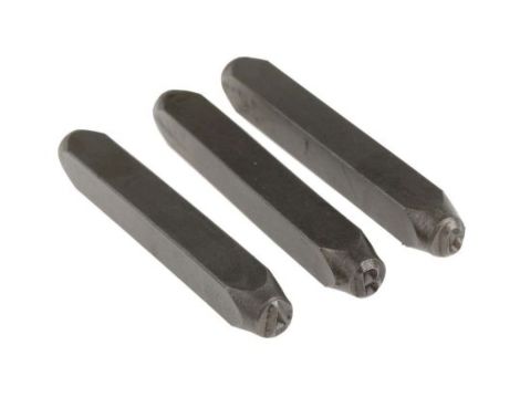 Zestaw rysików do grawerowania, H 6mm, 27-szt., (i, litery: A → Z), RS PRO