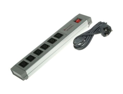 Przedłużacz 6-gniazd 250 V AC IEC C13 2m 374143