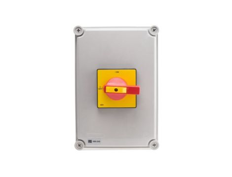 Przełącznik izolacyjny bez bezpiecznika 8-biegunowy 40 A 15 kW IP65