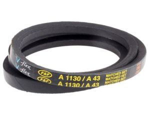 Pas napędowy, profil A, materiał: PET, guma, 13mm x 8mm x 1.1m, RS PRO