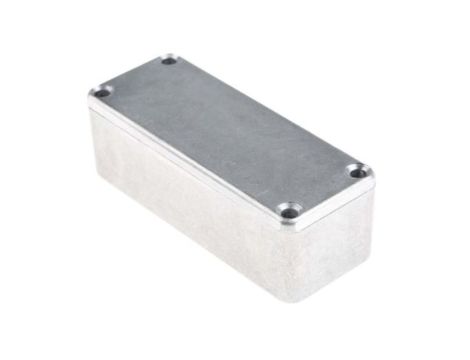 Obudowa ekranowana Srebrny, 89.1 x 35 x 30.3mm, RS PRO