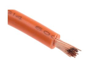 Kabel trzynormowy, dł. 100m 2,5 mm, 30 A, 1 kV DC, 600 V AC, Maks. +105C Pomarańczowy Zgodność z trzema normami, RS