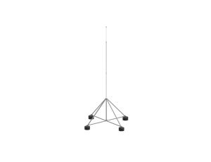 Maszt izolowany na czworonogu do zwodów poziomych wysokich 5m aluminium/ocynk ogniowy 65.5 AL/OG IZ 2P CZ 65325092