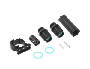 Puszka elektroinstalacyjna, IP68, kolor Czarny, materiał Nylon, RS PRO
