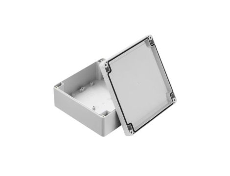 Obudowa ekranowana Szary IK07, IP67 Poliuretan, 149.85 x 149.85 x 60mm, RS PRO