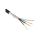 Wielożyłowy kabel przemysłowy Ekranowany 4 16 mm 600/1000 V Polichlorek winylu PVC 22.8mm 100m RS PRO