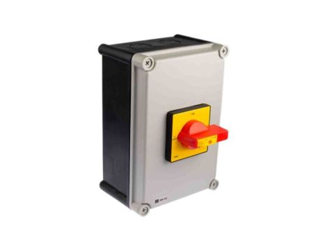 Przełącznik izolacyjny bez bezpiecznika 4-biegunowy 125 A 55 kW 3-fazowy IP65