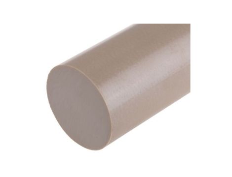 Pręt polieteroeteroketonowy PEEK, Ø 50mm x 300mm, kolor: Beżowy