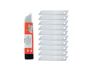 Ostrza łamane wymienne do noża 18mm 10szt TOP TOOLS