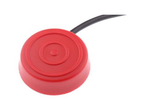 Przełącznik okrągły IP67 Mieszek przełącznika nożnego Chwilowy PVC, Jednobiegunowy jednopozycyjny (SPST) 50 mA 30V