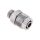 Adapter gwintowany prosty gwint – rura, 15 barów