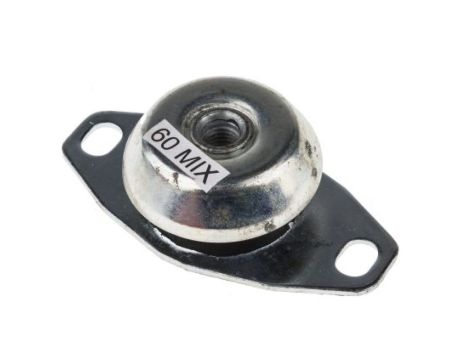 Mocowanie antywibracyjne, M12, Ø 120mm, H 35.3mm, 118, materiał: Guma naturalna 60 Shore A, RS PRO