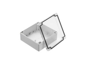 Obudowa ekranowana Szary IK07, IP67 Poliuretan, 149.85 x 149.85 x 60mm, RS PRO