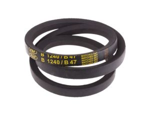 Pas napędowy, profil B, materiał: PET, guma, 17mm x 11mm x 1.2m, RS PRO