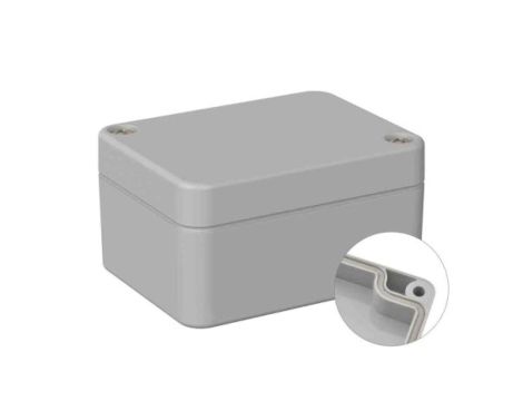 Obudowa ogólnego użytku ekranowana Szary IP66 Silikon, 50 x 65 x 35mm, RS PRO 5U3