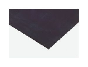 Arkusz gumy, Czarny, 1.5g/cm, 1m x 600mm x 12mm, RS PRO