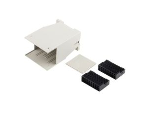 Obudowa DIN, 75 x 55 x 110mm, materiał: Poliwęglan, kolor: Szary, IP20, RS PRO