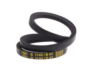 Pas napędowy, profil B, materiał: PET, guma, 17mm x 11mm x 1.09m, RS PRO