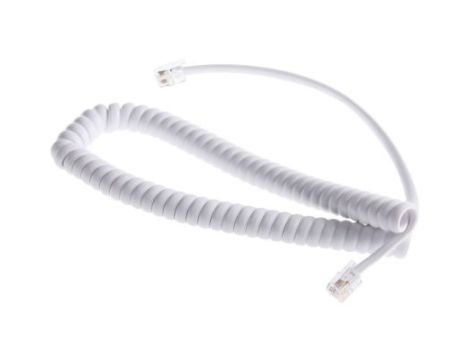 Przedłużacz kabla telefonicznego, dł. 2.5m, RJ11 / RJ11, RS PRO 495-0448 /3szt./