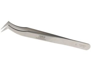 Pęseta, dł. 115, antymagnetyczna, materiał: Stal nierdzewna, RS PRO