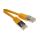 Kabel kategorii 6, Żółty, Wtyk RJ45/męski RJ45dł.: 2m, mat. koszulki: PVC